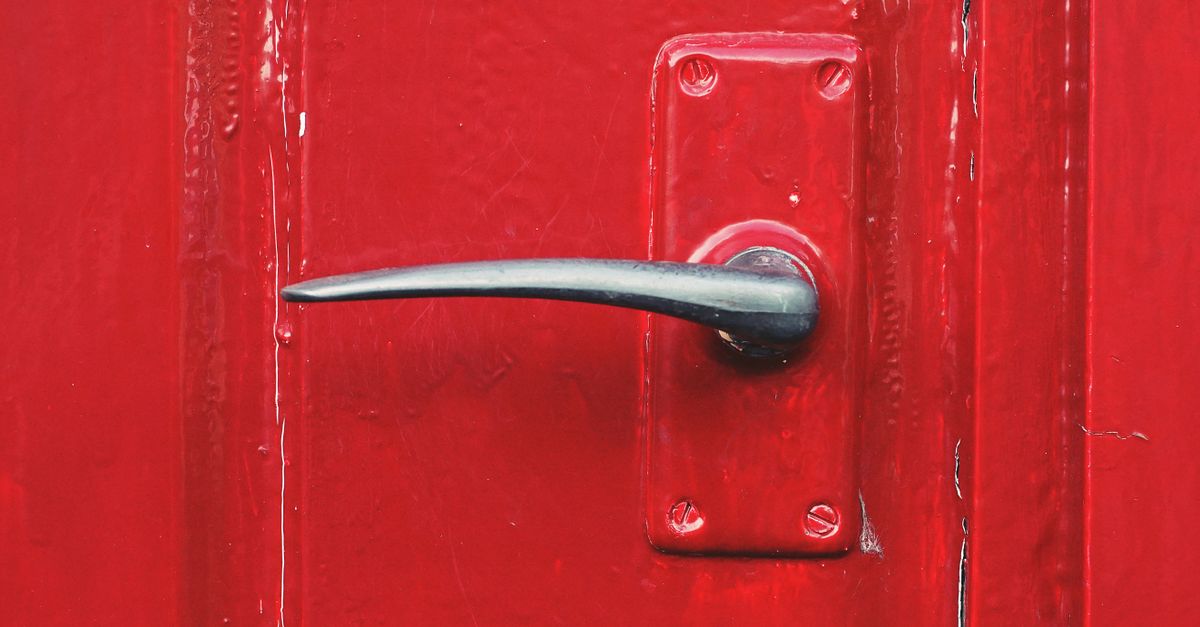 locksmith unlocking front door — Hank Locksmith NJ